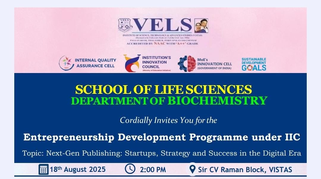 Vels University Achievement